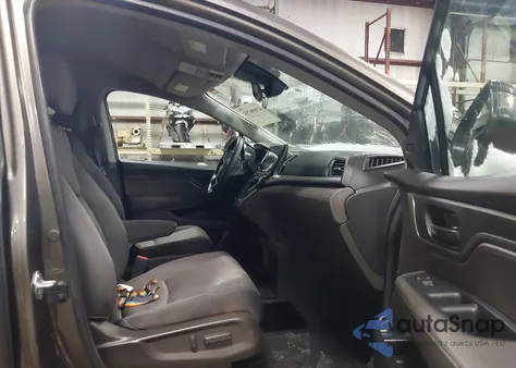 2022 Honda Odyssey Ex z USA, uszkodzony, nr VIN 5FNRL6H54NB033545